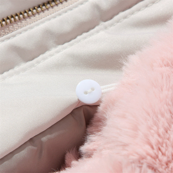 Vaysa | Women’s adjustable parka jacket with a removable trim and insulated seasonal structure