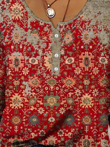 Aurora | Retro boho top
