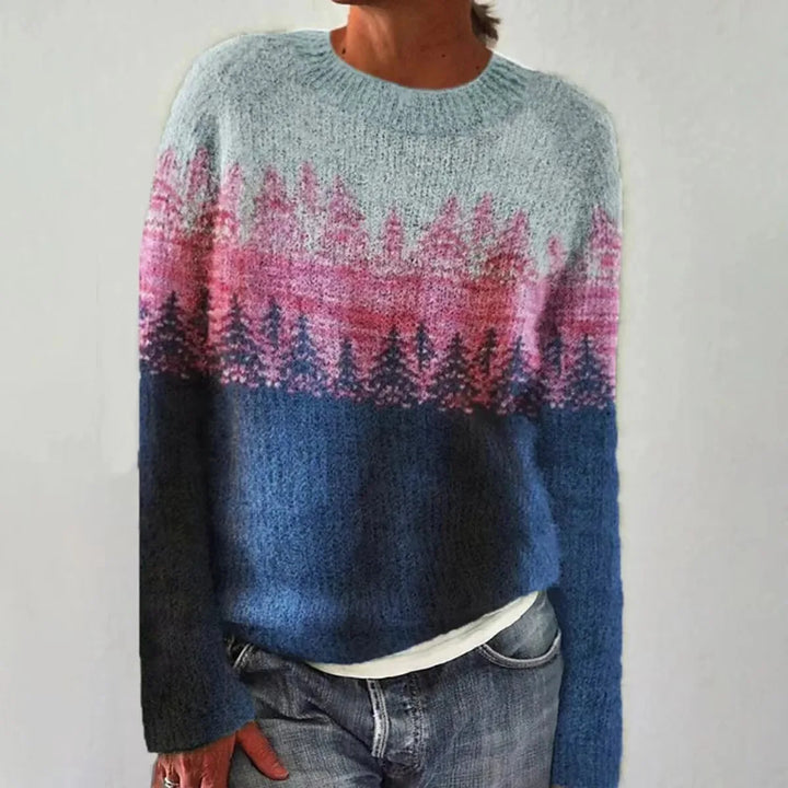Silvia | Women's retro knitted sweater