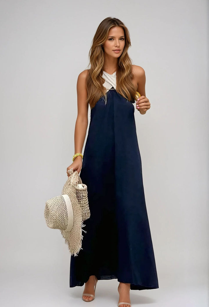 Nicole | Women's crossover neckline dress