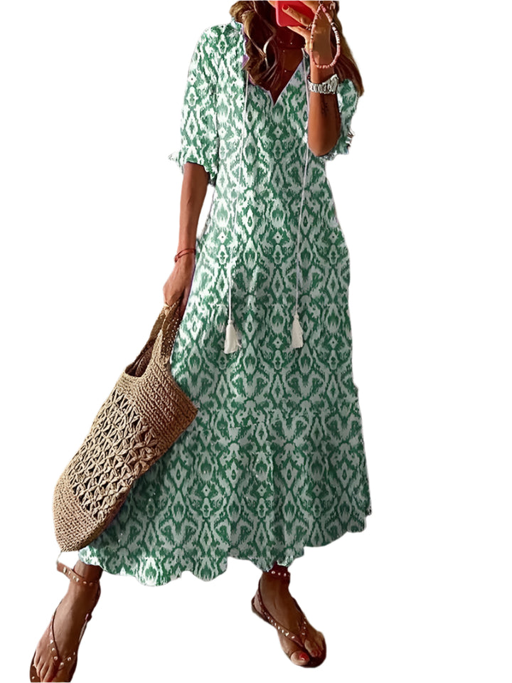 Alice | Women's boho maxi flowing dress