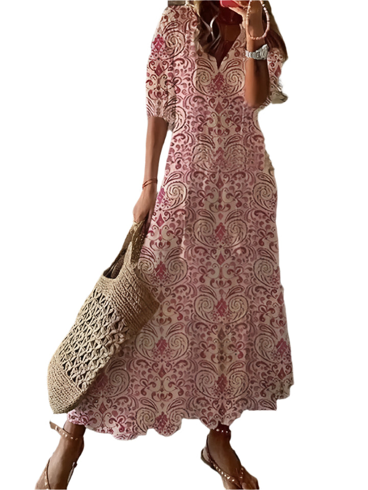Alice | Women's boho maxi flowing dress