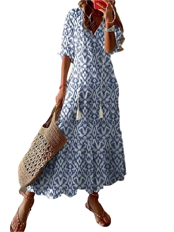 Alice | Women's boho maxi flowing dress