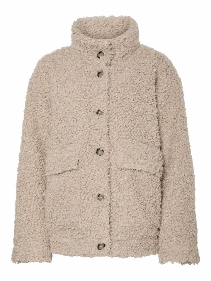 Alta | Women’s curly faux shearling jacket