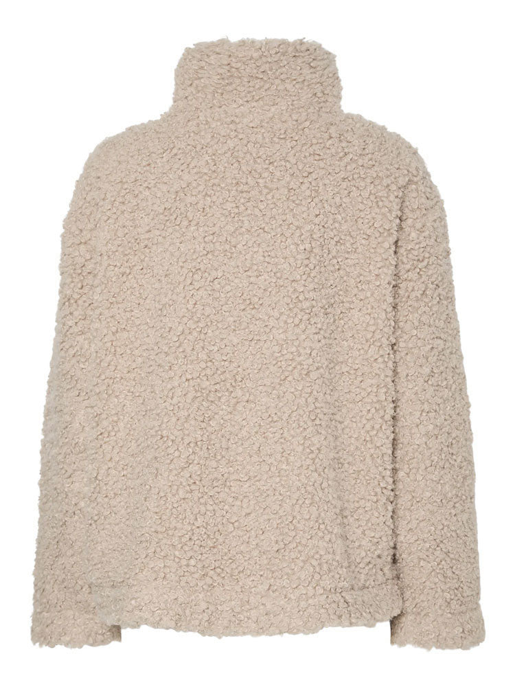 Alta | Women’s curly faux shearling jacket